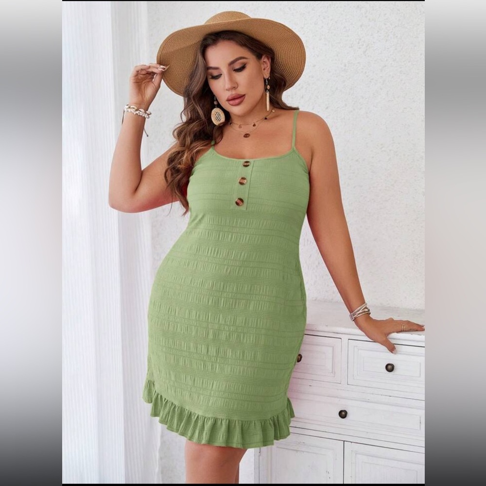 Ruffle Hem Summer Dress
